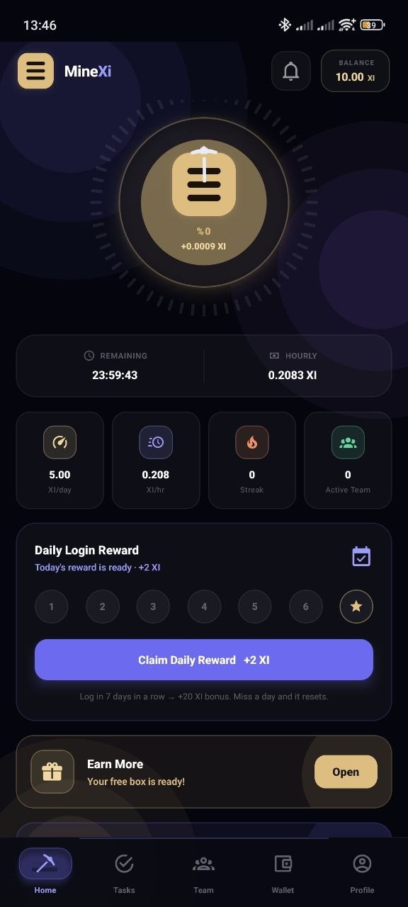 MineXi — Home mining